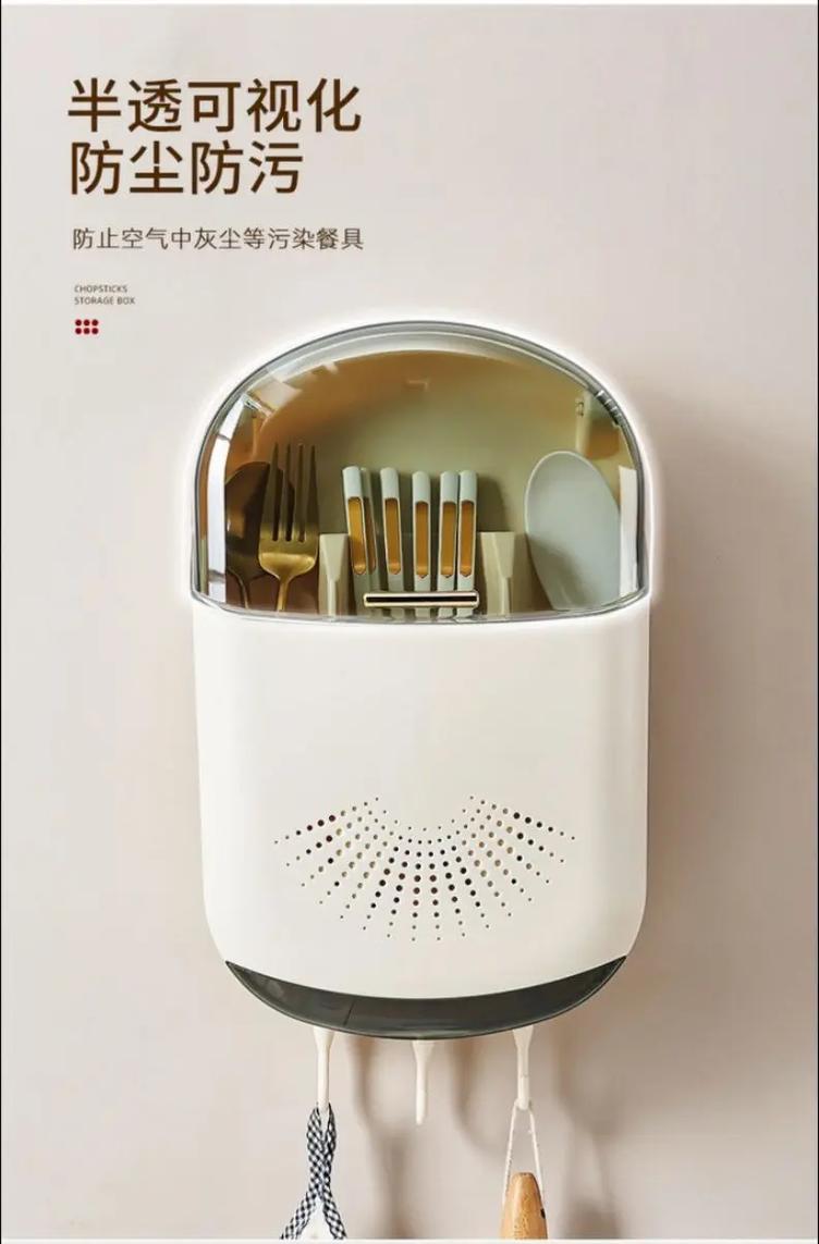 餐具收纳盒推荐，分类整理超方便​